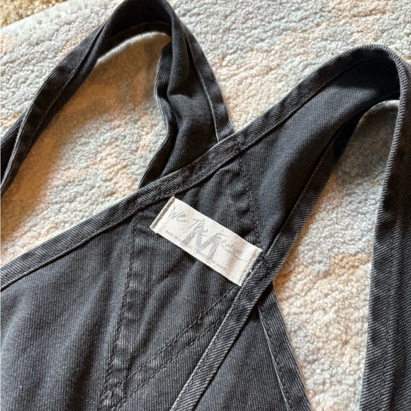 Free People Charcoal Women's overalls - Picture 2 of 4